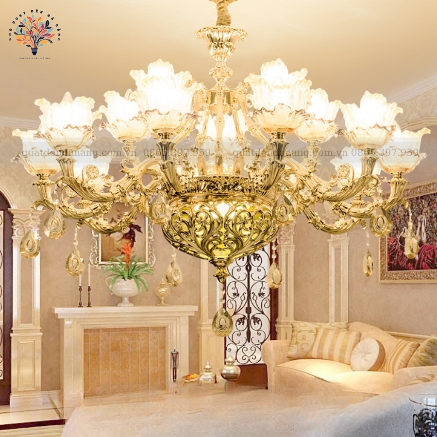 Đèn Chùm Tân Cổ Điển 228